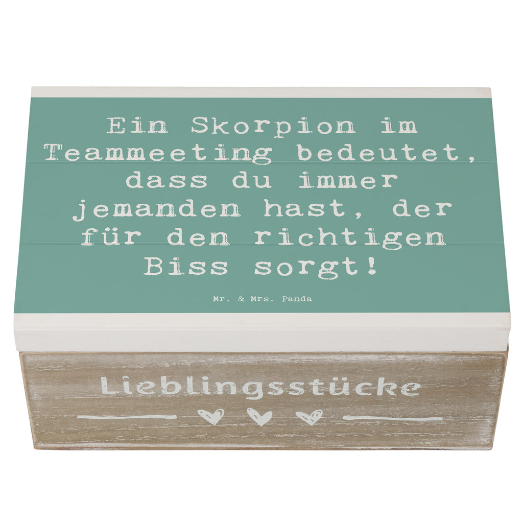 Holzkiste Spruch Skorpion Biss Holzkiste, Kiste, Schatzkiste, Truhe, Schatulle, XXL, Erinnerungsbox, Erinnerungskiste, Dekokiste, Aufbewahrungsbox, Geschenkbox, Geschenkdose, Tierkreiszeichen, Sternzeichen, Horoskop, Astrologie, Aszendent