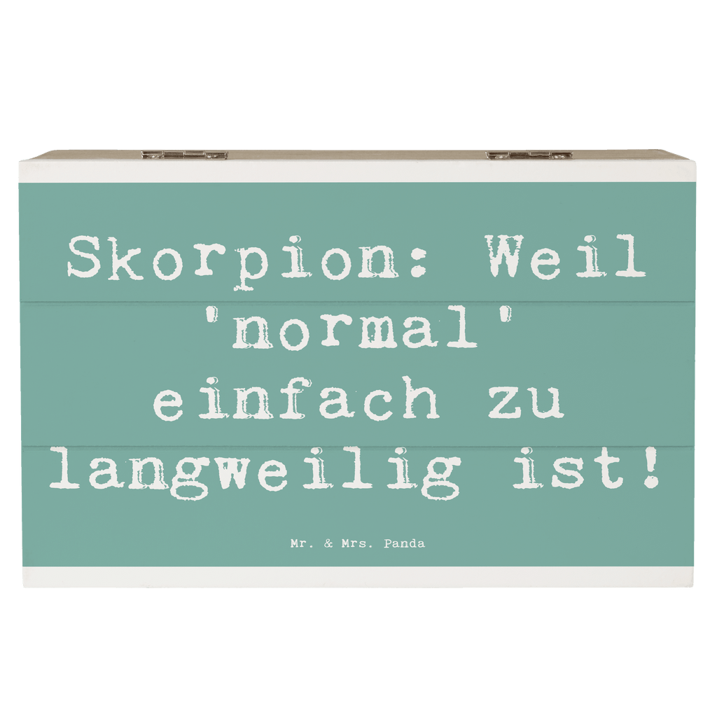 Holzkiste Spruch Skorpion Unikat Holzkiste, Kiste, Schatzkiste, Truhe, Schatulle, XXL, Erinnerungsbox, Erinnerungskiste, Dekokiste, Aufbewahrungsbox, Geschenkbox, Geschenkdose, Tierkreiszeichen, Sternzeichen, Horoskop, Astrologie, Aszendent