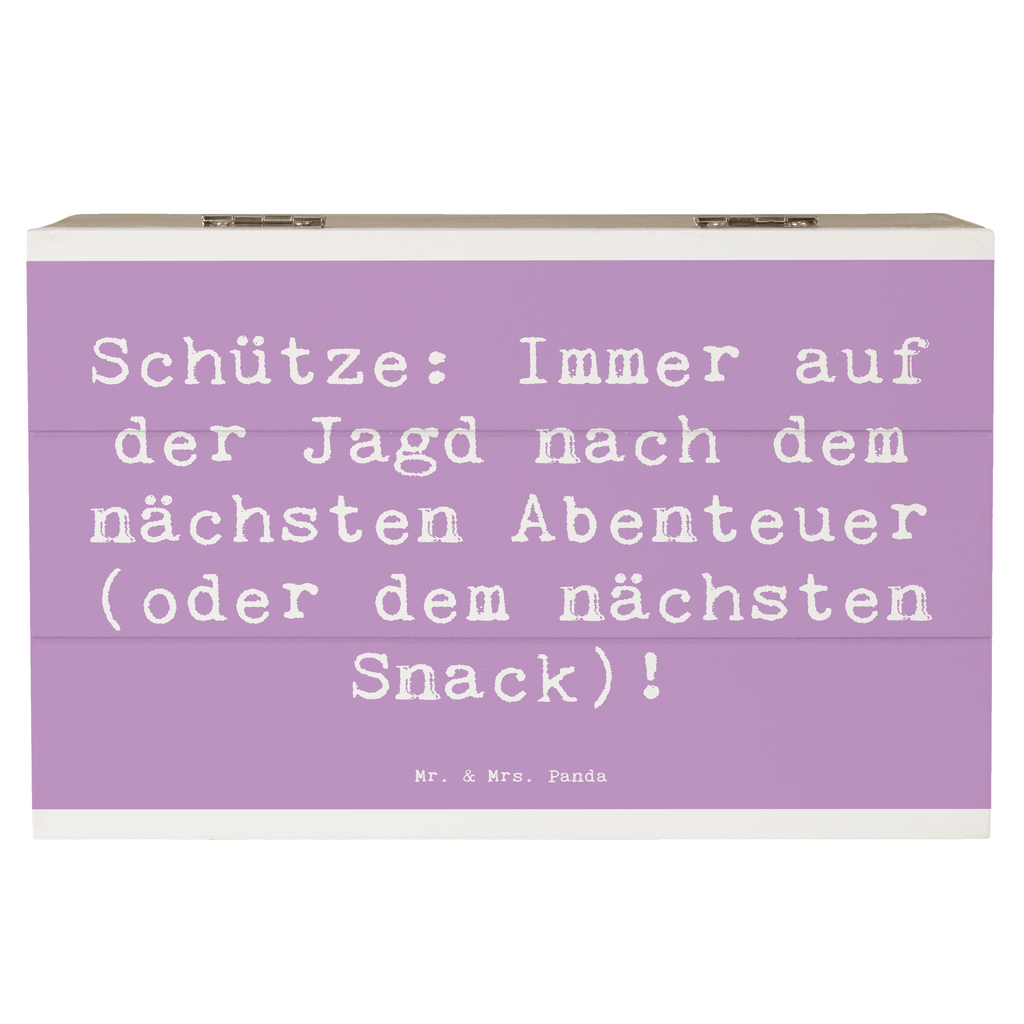 Holzkiste Spruch Abenteuer Schütze Holzkiste, Kiste, Schatzkiste, Truhe, Schatulle, XXL, Erinnerungsbox, Erinnerungskiste, Dekokiste, Aufbewahrungsbox, Geschenkbox, Geschenkdose, Tierkreiszeichen, Sternzeichen, Horoskop, Astrologie, Aszendent