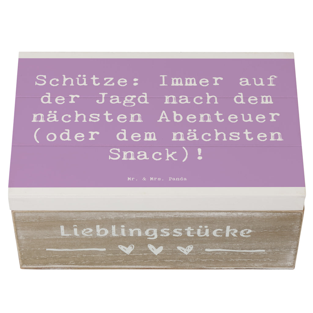 Holzkiste Spruch Abenteuer Schütze Holzkiste, Kiste, Schatzkiste, Truhe, Schatulle, XXL, Erinnerungsbox, Erinnerungskiste, Dekokiste, Aufbewahrungsbox, Geschenkbox, Geschenkdose, Tierkreiszeichen, Sternzeichen, Horoskop, Astrologie, Aszendent