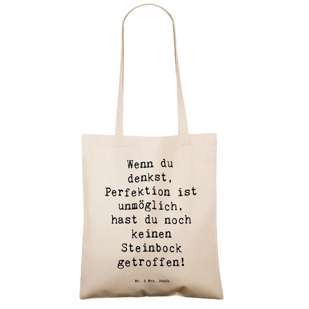 Tragetasche Spruch Steinbock Perfektion Beuteltasche, Beutel, Einkaufstasche, Jutebeutel, Stoffbeutel, Tasche, Shopper, Umhängetasche, Strandtasche, Schultertasche, Stofftasche, Tragetasche, Badetasche, Jutetasche, Einkaufstüte, Laptoptasche, Tierkreiszeichen, Sternzeichen, Horoskop, Astrologie, Aszendent