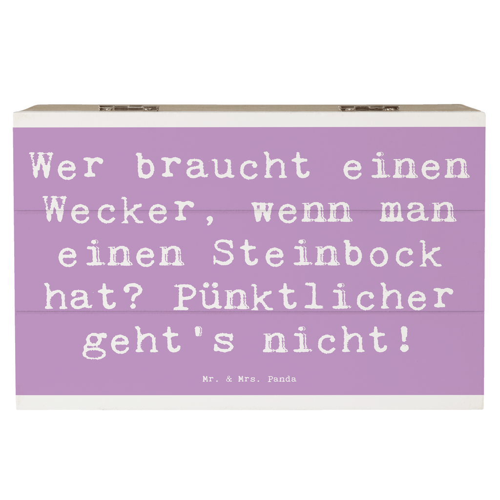 Holzkiste Spruch Steinbock Wecker Holzkiste, Kiste, Schatzkiste, Truhe, Schatulle, XXL, Erinnerungsbox, Erinnerungskiste, Dekokiste, Aufbewahrungsbox, Geschenkbox, Geschenkdose, Tierkreiszeichen, Sternzeichen, Horoskop, Astrologie, Aszendent