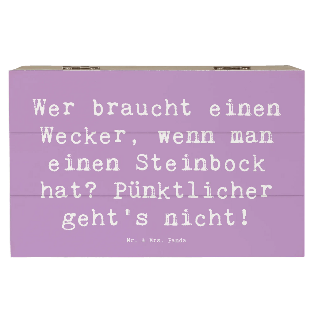 Holzkiste Spruch Steinbock Wecker Holzkiste, Kiste, Schatzkiste, Truhe, Schatulle, XXL, Erinnerungsbox, Erinnerungskiste, Dekokiste, Aufbewahrungsbox, Geschenkbox, Geschenkdose, Tierkreiszeichen, Sternzeichen, Horoskop, Astrologie, Aszendent