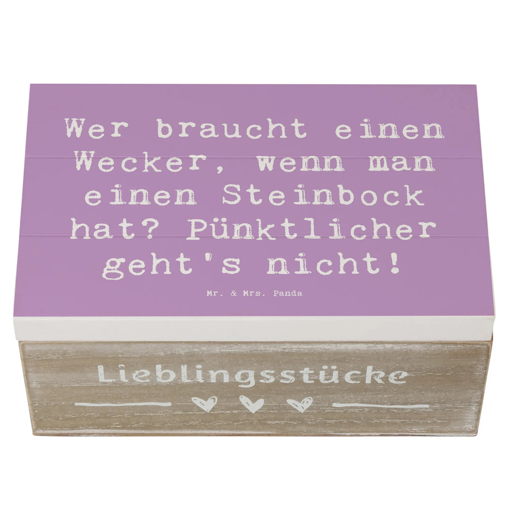 Holzkiste Spruch Steinbock Wecker Holzkiste, Kiste, Schatzkiste, Truhe, Schatulle, XXL, Erinnerungsbox, Erinnerungskiste, Dekokiste, Aufbewahrungsbox, Geschenkbox, Geschenkdose, Tierkreiszeichen, Sternzeichen, Horoskop, Astrologie, Aszendent