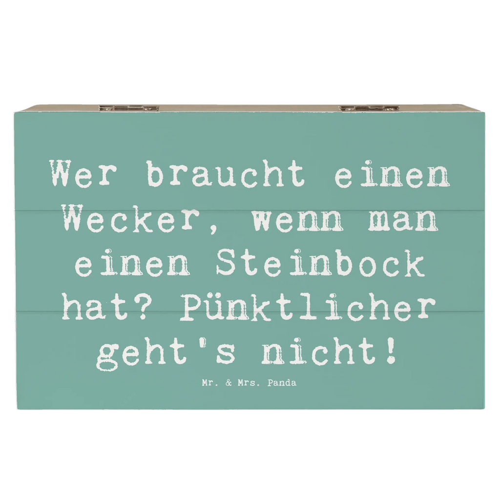 Holzkiste Spruch Steinbock Wecker Holzkiste, Kiste, Schatzkiste, Truhe, Schatulle, XXL, Erinnerungsbox, Erinnerungskiste, Dekokiste, Aufbewahrungsbox, Geschenkbox, Geschenkdose, Tierkreiszeichen, Sternzeichen, Horoskop, Astrologie, Aszendent