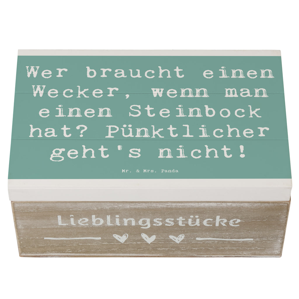 Holzkiste Spruch Steinbock Wecker Holzkiste, Kiste, Schatzkiste, Truhe, Schatulle, XXL, Erinnerungsbox, Erinnerungskiste, Dekokiste, Aufbewahrungsbox, Geschenkbox, Geschenkdose, Tierkreiszeichen, Sternzeichen, Horoskop, Astrologie, Aszendent