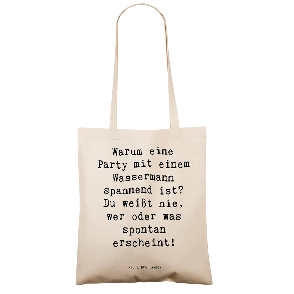 Tragetasche Spruch Wassermann Party Beuteltasche, Beutel, Einkaufstasche, Jutebeutel, Stoffbeutel, Tasche, Shopper, Umhängetasche, Strandtasche, Schultertasche, Stofftasche, Tragetasche, Badetasche, Jutetasche, Einkaufstüte, Laptoptasche, Tierkreiszeichen, Sternzeichen, Horoskop, Astrologie, Aszendent