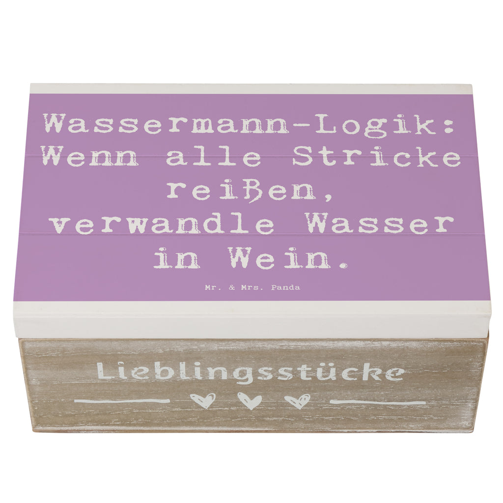 Holzkiste Spruch Wassermann Logik Holzkiste, Kiste, Schatzkiste, Truhe, Schatulle, XXL, Erinnerungsbox, Erinnerungskiste, Dekokiste, Aufbewahrungsbox, Geschenkbox, Geschenkdose, Tierkreiszeichen, Sternzeichen, Horoskop, Astrologie, Aszendent