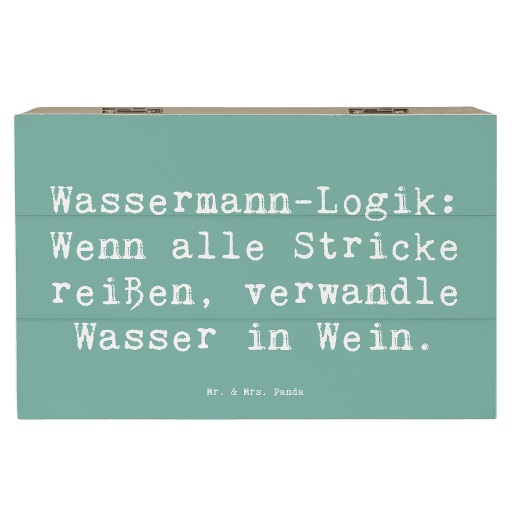 Holzkiste Spruch Wassermann Logik Holzkiste, Kiste, Schatzkiste, Truhe, Schatulle, XXL, Erinnerungsbox, Erinnerungskiste, Dekokiste, Aufbewahrungsbox, Geschenkbox, Geschenkdose, Tierkreiszeichen, Sternzeichen, Horoskop, Astrologie, Aszendent