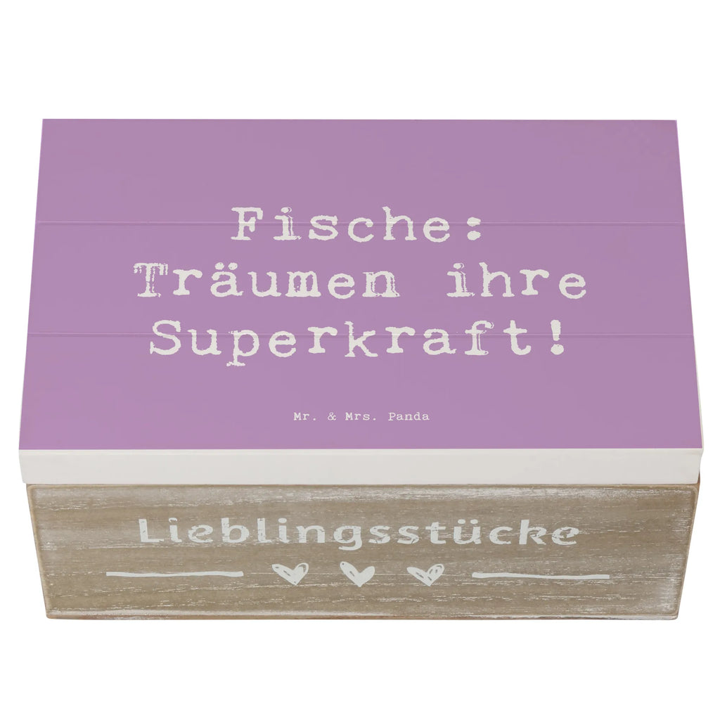 Holzkiste Spruch Fische Kraft Holzkiste, Kiste, Schatzkiste, Truhe, Schatulle, XXL, Erinnerungsbox, Erinnerungskiste, Dekokiste, Aufbewahrungsbox, Geschenkbox, Geschenkdose, Tierkreiszeichen, Sternzeichen, Horoskop, Astrologie, Aszendent