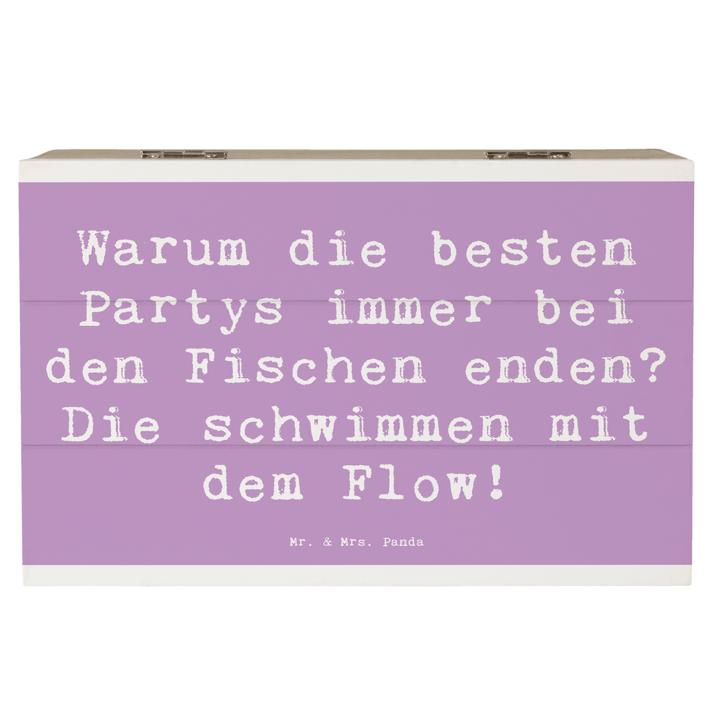 Holzkiste Spruch Fische Flow Spaß Holzkiste, Kiste, Schatzkiste, Truhe, Schatulle, XXL, Erinnerungsbox, Erinnerungskiste, Dekokiste, Aufbewahrungsbox, Geschenkbox, Geschenkdose, Tierkreiszeichen, Sternzeichen, Horoskop, Astrologie, Aszendent