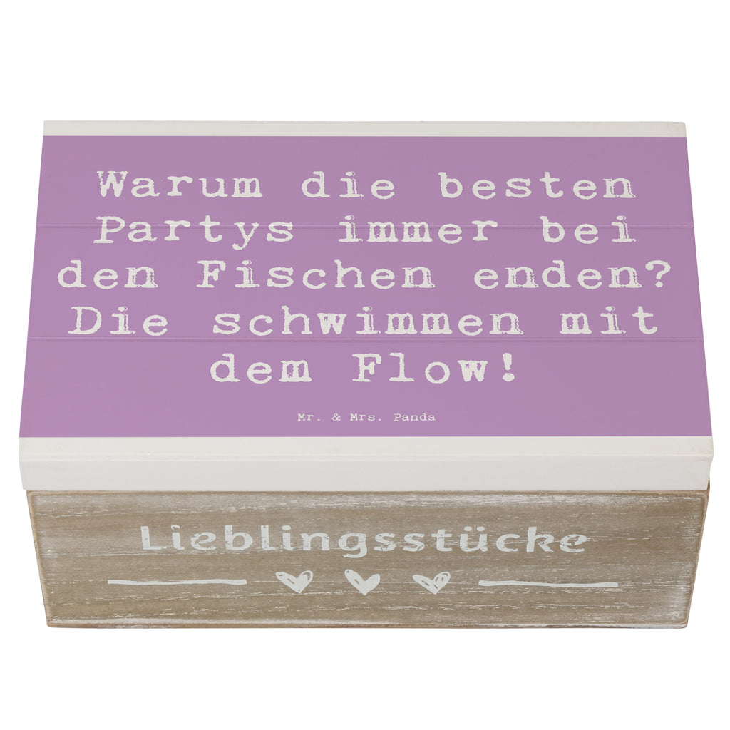 Holzkiste Spruch Fische Flow Spaß Holzkiste, Kiste, Schatzkiste, Truhe, Schatulle, XXL, Erinnerungsbox, Erinnerungskiste, Dekokiste, Aufbewahrungsbox, Geschenkbox, Geschenkdose, Tierkreiszeichen, Sternzeichen, Horoskop, Astrologie, Aszendent