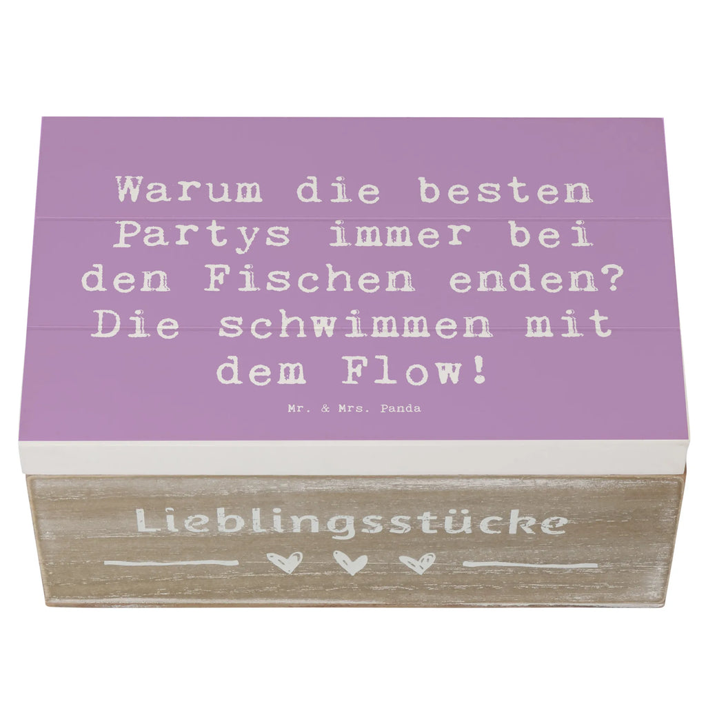 Holzkiste Spruch Fische Flow Spaß Holzkiste, Kiste, Schatzkiste, Truhe, Schatulle, XXL, Erinnerungsbox, Erinnerungskiste, Dekokiste, Aufbewahrungsbox, Geschenkbox, Geschenkdose, Tierkreiszeichen, Sternzeichen, Horoskop, Astrologie, Aszendent