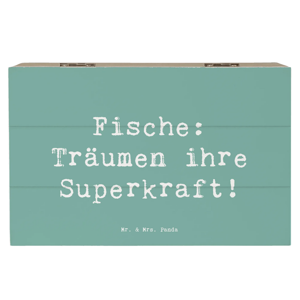 Holzkiste Spruch Fische Kraft Holzkiste, Kiste, Schatzkiste, Truhe, Schatulle, XXL, Erinnerungsbox, Erinnerungskiste, Dekokiste, Aufbewahrungsbox, Geschenkbox, Geschenkdose, Tierkreiszeichen, Sternzeichen, Horoskop, Astrologie, Aszendent