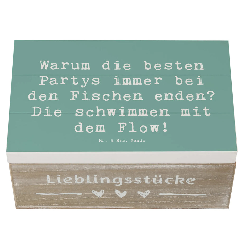 Holzkiste Spruch Fische Flow Spaß Holzkiste, Kiste, Schatzkiste, Truhe, Schatulle, XXL, Erinnerungsbox, Erinnerungskiste, Dekokiste, Aufbewahrungsbox, Geschenkbox, Geschenkdose, Tierkreiszeichen, Sternzeichen, Horoskop, Astrologie, Aszendent