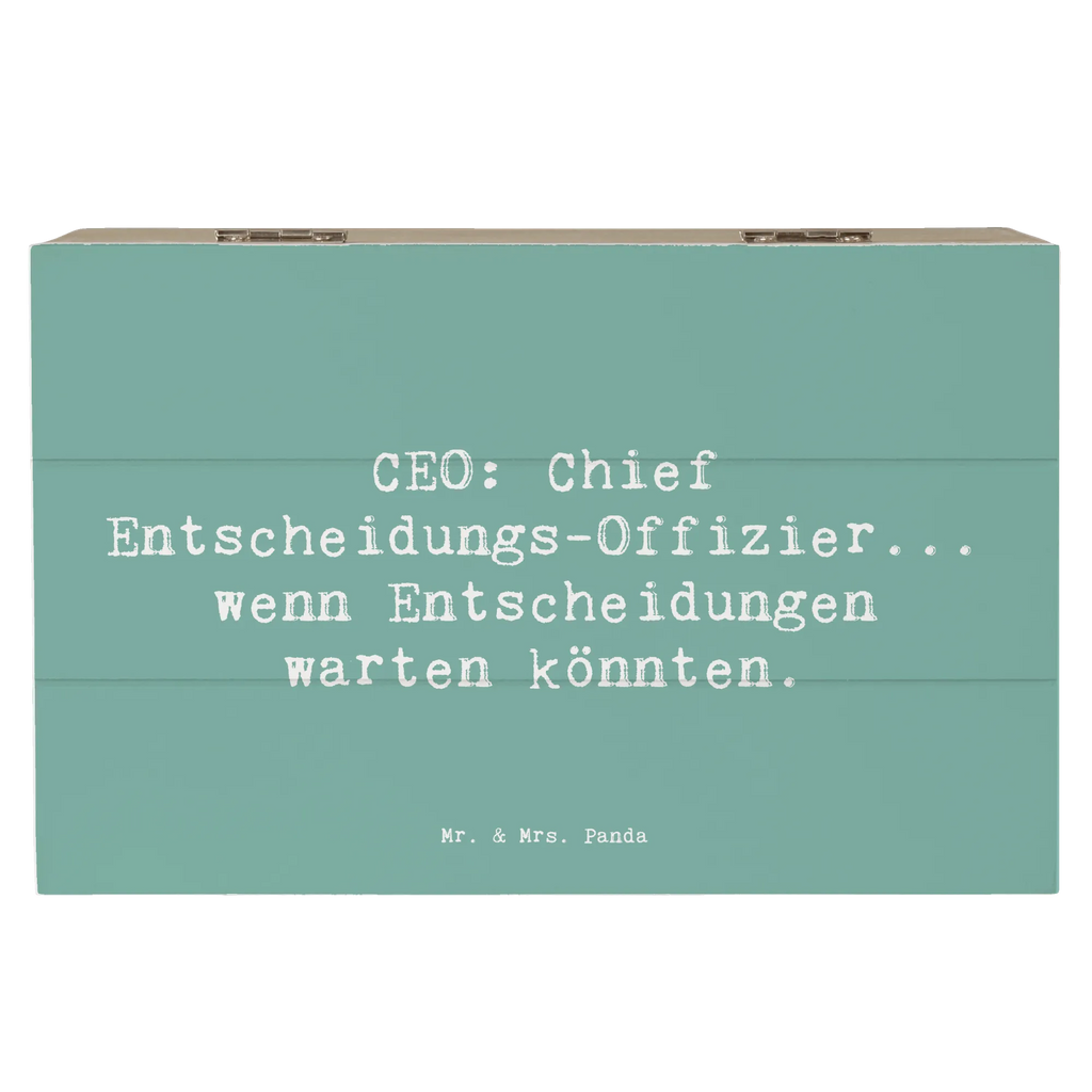 Holzkiste Spruch CEO Entscheidungen Holzkiste, Kiste, Schatzkiste, Truhe, Schatulle, XXL, Erinnerungsbox, Erinnerungskiste, Dekokiste, Aufbewahrungsbox, Geschenkbox, Geschenkdose, Beruf, Ausbildung, Jubiläum, Abschied, Rente, Kollege, Kollegin, Geschenk, Schenken, Arbeitskollege, Mitarbeiter, Firma, Danke, Dankeschön