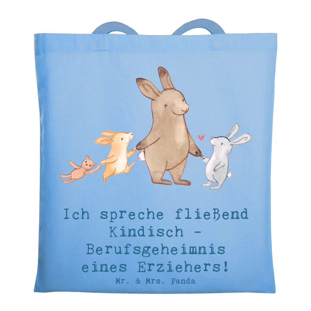 Tragetasche Erzieher Kindisch Beuteltasche, Beutel, Einkaufstasche, Jutebeutel, Stoffbeutel, Tasche, Shopper, Umhängetasche, Strandtasche, Schultertasche, Stofftasche, Tragetasche, Badetasche, Jutetasche, Einkaufstüte, Laptoptasche, Beruf, Ausbildung, Jubiläum, Abschied, Rente, Kollege, Kollegin, Geschenk, Schenken, Arbeitskollege, Mitarbeiter, Firma, Danke, Dankeschön