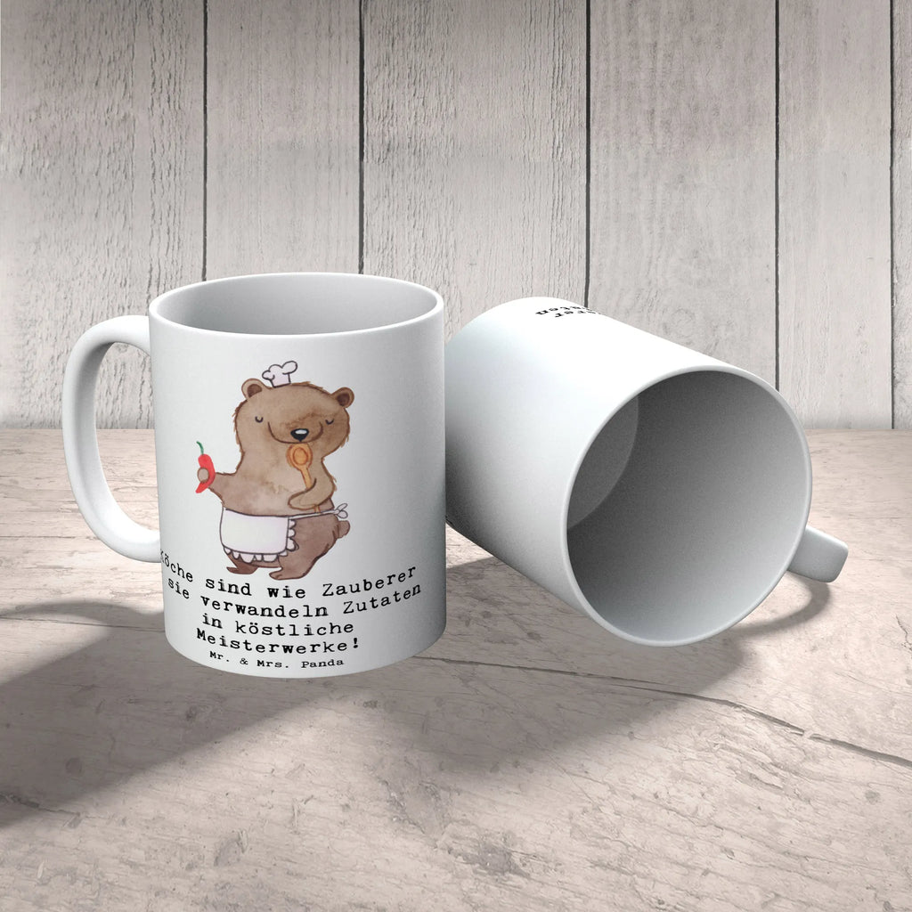 Mug Köche sind wie Zauberer - sie verwandeln Zutaten in köstliche Meisterwerke! Tasse, Kaffeetasse, Teetasse, Becher, Kaffeebecher, Teebecher, Keramiktasse, Porzellantasse, Büro Tasse, Geschenk Tasse, Tasse Sprüche, Tasse Motive, Kaffeetassen, Tasse bedrucken, Designer Tasse, Cappuccino Tassen, Schöne Teetassen, Beruf, Ausbildung, Jubiläum, Abschied, Rente, Kollege, Kollegin, Geschenk, Schenken, Arbeitskollege, Mitarbeiter, Firma, Danke, Dankeschön