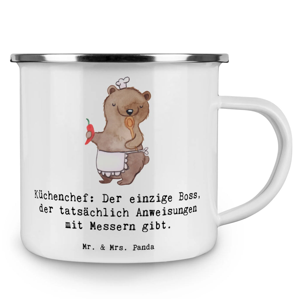 Camping Emaille Tasse Küchenchef: Der einzige Boss, der tatsächlich Anweisungen mit Messern gibt. Campingtasse, Trinkbecher, Metalltasse, Outdoor Tasse, Emaille Trinkbecher, Blechtasse Outdoor, Emaille Campingbecher, Edelstahl Trinkbecher, Metalltasse für Camping, Kaffee Blechtasse, Camping Tasse Metall, Emaille Tasse, Emaille Becher, Tasse Camping, Tasse Emaille, Emaille Tassen, Camping Becher, Metall Tasse, Camping Tassen, Blechtasse, Emaille Tasse Camping, Camping Tasse Emaille, Emailletasse, Camping Tassen Emaille, Campingbecher, Blechtassen, Outdoor Becher, Campingtassen, Emaille Becher Camping, Camping Becher Edelstahl, Beruf, Ausbildung, Jubiläum, Abschied, Rente, Kollege, Kollegin, Geschenk, Schenken, Arbeitskollege, Mitarbeiter, Firma, Danke, Dankeschön