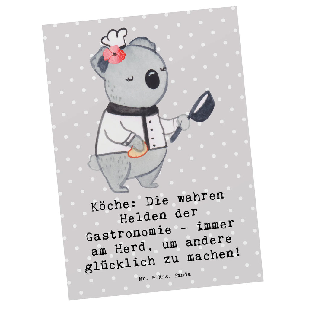 Postkarte Köche: Die wahren Helden der Gastronomie - immer am Herd, um andere glücklich zu machen! Postkarte, Karte, Geschenkkarte, Grußkarte, Einladung, Ansichtskarte, Geburtstagskarte, Einladungskarte, Dankeskarte, Ansichtskarten, Einladung Geburtstag, Einladungskarten Geburtstag, Beruf, Ausbildung, Jubiläum, Abschied, Rente, Kollege, Kollegin, Geschenk, Schenken, Arbeitskollege, Mitarbeiter, Firma, Danke, Dankeschön