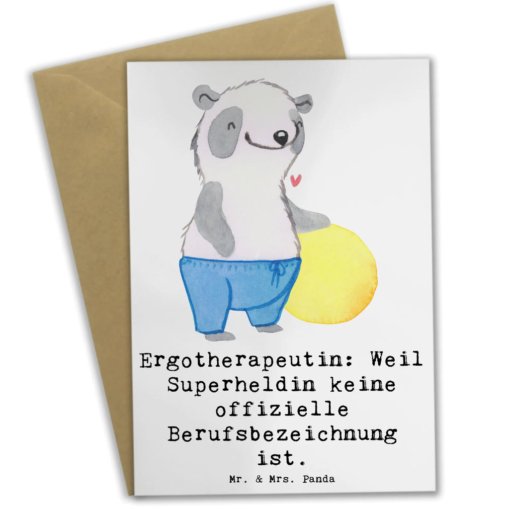 Grußkarte Ergotherapeutin Superheldin Grußkarte, Klappkarte, Einladungskarte, Glückwunschkarte, Hochzeitskarte, Geburtstagskarte, Karte, Ansichtskarten, Beruf, Ausbildung, Jubiläum, Abschied, Rente, Kollege, Kollegin, Geschenk, Schenken, Arbeitskollege, Mitarbeiter, Firma, Danke, Dankeschön