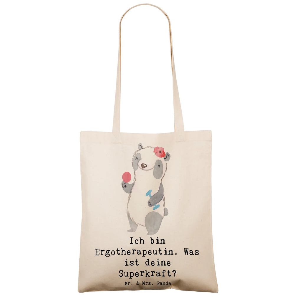 Tragetasche Super Ergotherapeutin Beuteltasche, Beutel, Einkaufstasche, Jutebeutel, Stoffbeutel, Tasche, Shopper, Umhängetasche, Strandtasche, Schultertasche, Stofftasche, Tragetasche, Badetasche, Jutetasche, Einkaufstüte, Laptoptasche, Beruf, Ausbildung, Jubiläum, Abschied, Rente, Kollege, Kollegin, Geschenk, Schenken, Arbeitskollege, Mitarbeiter, Firma, Danke, Dankeschön