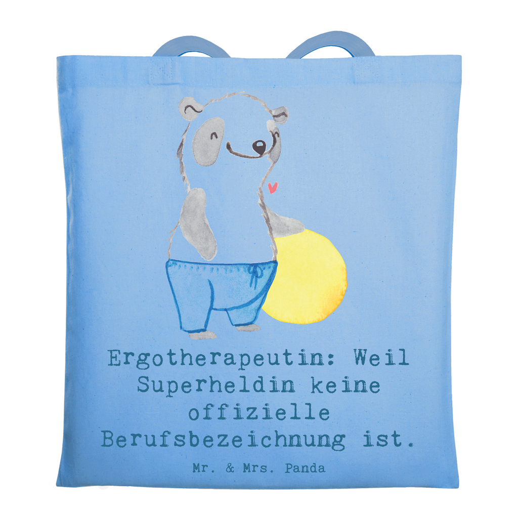 Tragetasche Ergotherapeutin Superheldin Beuteltasche, Beutel, Einkaufstasche, Jutebeutel, Stoffbeutel, Tasche, Shopper, Umhängetasche, Strandtasche, Schultertasche, Stofftasche, Tragetasche, Badetasche, Jutetasche, Einkaufstüte, Laptoptasche, Beruf, Ausbildung, Jubiläum, Abschied, Rente, Kollege, Kollegin, Geschenk, Schenken, Arbeitskollege, Mitarbeiter, Firma, Danke, Dankeschön