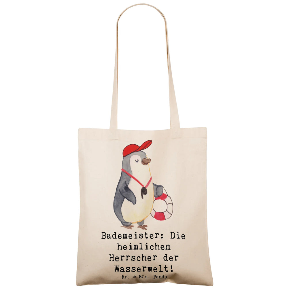 Tragetasche Bademeister Herrscher Beuteltasche, Beutel, Einkaufstasche, Jutebeutel, Stoffbeutel, Tasche, Shopper, Umhängetasche, Strandtasche, Schultertasche, Stofftasche, Tragetasche, Badetasche, Jutetasche, Einkaufstüte, Laptoptasche, Beruf, Ausbildung, Jubiläum, Abschied, Rente, Kollege, Kollegin, Geschenk, Schenken, Arbeitskollege, Mitarbeiter, Firma, Danke, Dankeschön