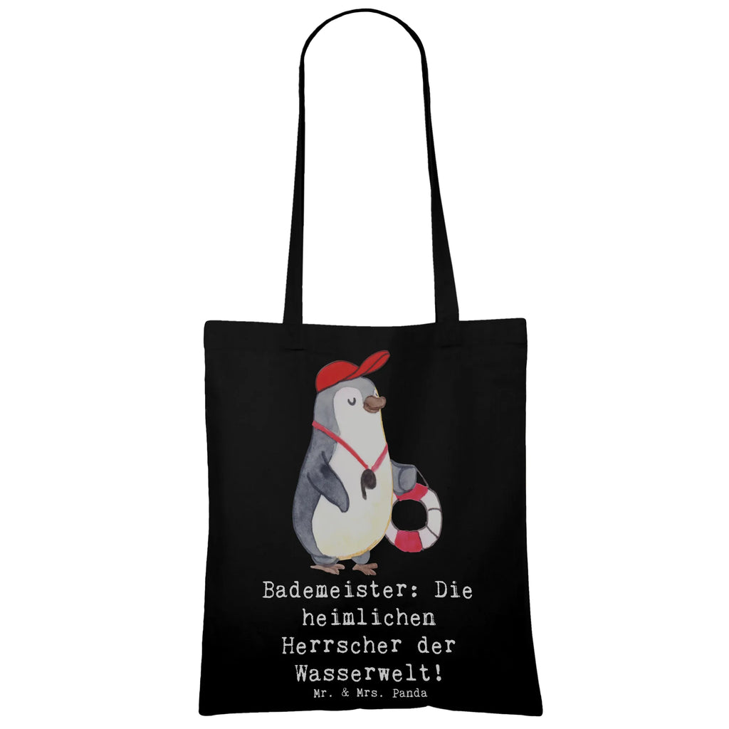 Tragetasche Bademeister Herrscher Beuteltasche, Beutel, Einkaufstasche, Jutebeutel, Stoffbeutel, Tasche, Shopper, Umhängetasche, Strandtasche, Schultertasche, Stofftasche, Tragetasche, Badetasche, Jutetasche, Einkaufstüte, Laptoptasche, Beruf, Ausbildung, Jubiläum, Abschied, Rente, Kollege, Kollegin, Geschenk, Schenken, Arbeitskollege, Mitarbeiter, Firma, Danke, Dankeschön