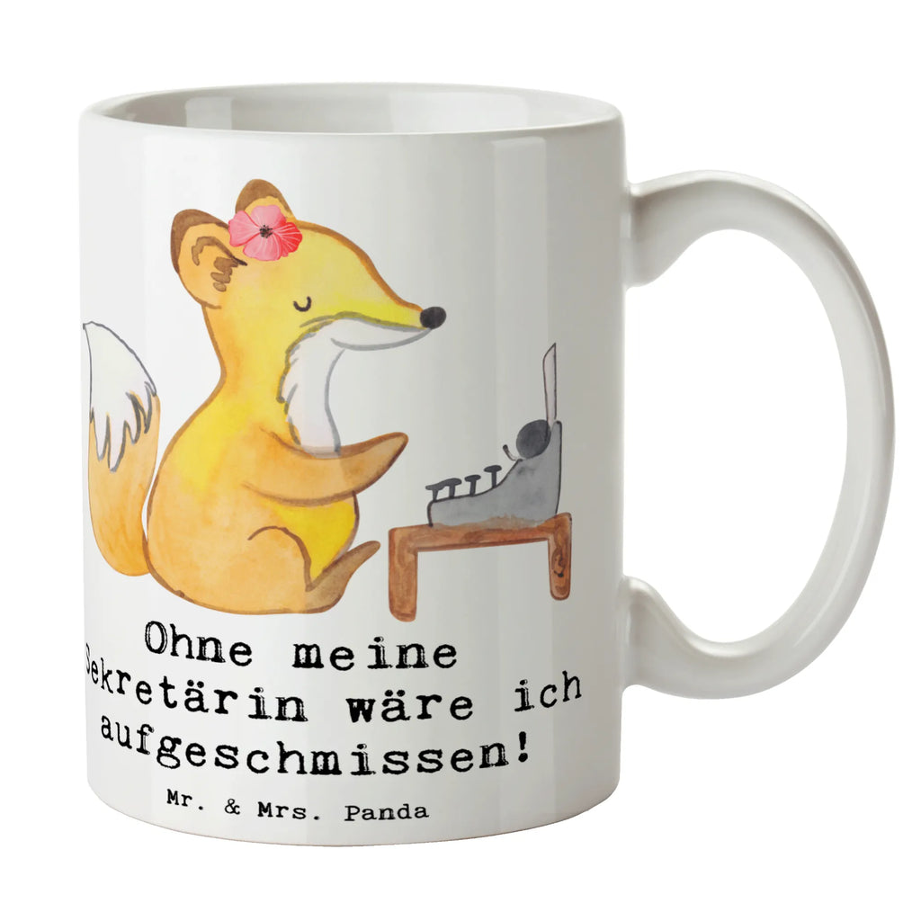 Tasse Ohne meine Sekretärin wäre ich aufgeschmissen! Tasse, Kaffeetasse, Teetasse, Becher, Kaffeebecher, Teebecher, Keramiktasse, Porzellantasse, Büro Tasse, Geschenk Tasse, Tasse Sprüche, Tasse Motive, Kaffeetassen, Tasse bedrucken, Designer Tasse, Cappuccino Tassen, Schöne Teetassen, Beruf, Ausbildung, Jubiläum, Abschied, Rente, Kollege, Kollegin, Geschenk, Schenken, Arbeitskollege, Mitarbeiter, Firma, Danke, Dankeschön