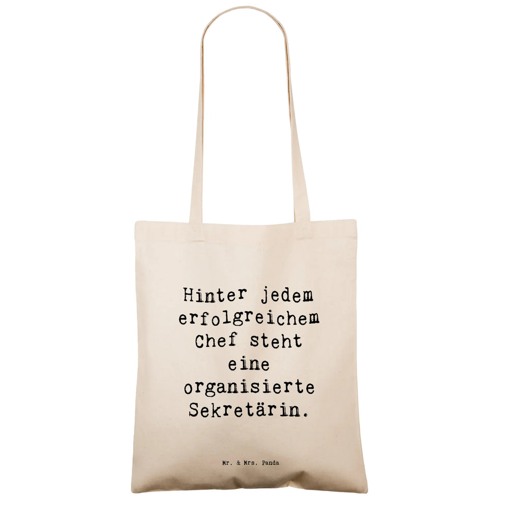 Tragetasche Spruch Hinter jedem erfolgreichem Chef steht eine organisierte Sekretärin. Beuteltasche, Beutel, Einkaufstasche, Jutebeutel, Stoffbeutel, Tasche, Shopper, Umhängetasche, Strandtasche, Schultertasche, Stofftasche, Tragetasche, Badetasche, Jutetasche, Einkaufstüte, Laptoptasche, Beruf, Ausbildung, Jubiläum, Abschied, Rente, Kollege, Kollegin, Geschenk, Schenken, Arbeitskollege, Mitarbeiter, Firma, Danke, Dankeschön