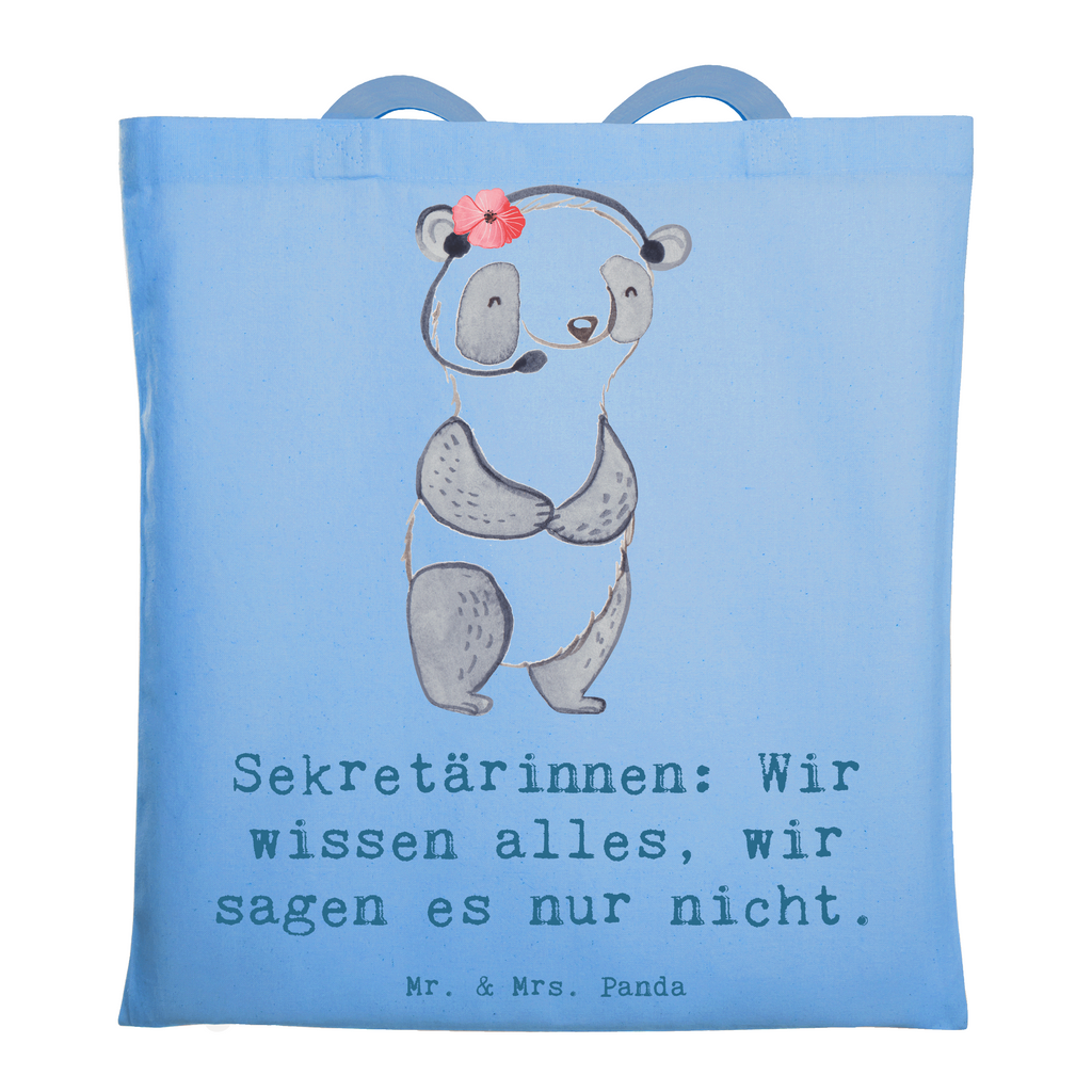 Tragetasche Sekretärinnen: Wir wissen alles, wir sagen es nur nicht. Beuteltasche, Beutel, Einkaufstasche, Jutebeutel, Stoffbeutel, Tasche, Shopper, Umhängetasche, Strandtasche, Schultertasche, Stofftasche, Tragetasche, Badetasche, Jutetasche, Einkaufstüte, Laptoptasche, Beruf, Ausbildung, Jubiläum, Abschied, Rente, Kollege, Kollegin, Geschenk, Schenken, Arbeitskollege, Mitarbeiter, Firma, Danke, Dankeschön