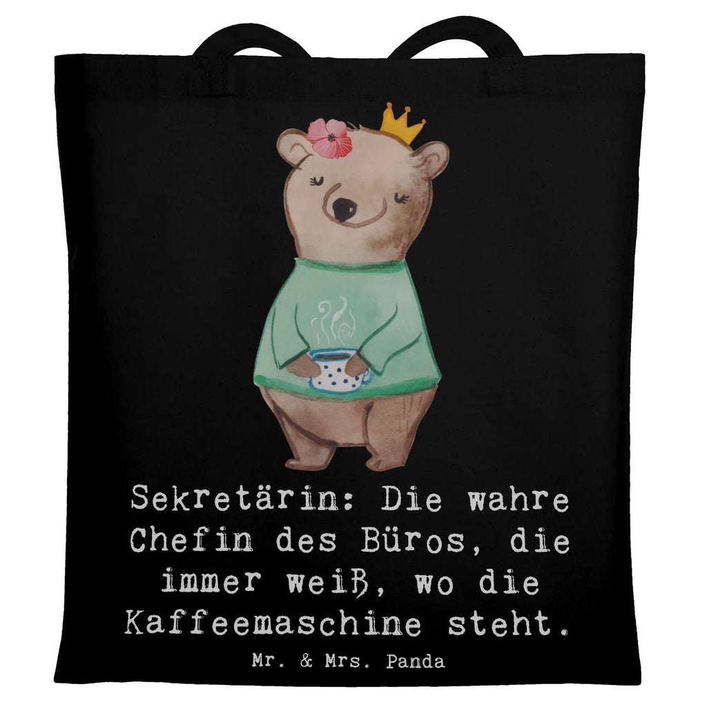 Tragetasche Sekretärin: Die wahre Chefin des Büros, die immer weiß, wo die Kaffeemaschine steht. Beuteltasche, Beutel, Einkaufstasche, Jutebeutel, Stoffbeutel, Tasche, Shopper, Umhängetasche, Strandtasche, Schultertasche, Stofftasche, Tragetasche, Badetasche, Jutetasche, Einkaufstüte, Laptoptasche, Beruf, Ausbildung, Jubiläum, Abschied, Rente, Kollege, Kollegin, Geschenk, Schenken, Arbeitskollege, Mitarbeiter, Firma, Danke, Dankeschön