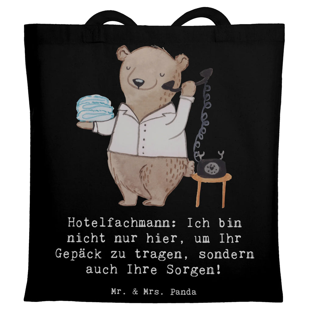 Tragetasche Hotelfachmann: Ich bin nicht nur hier, um Ihr Gepäck zu tragen, sondern auch Ihre Sorgen! Beuteltasche, Beutel, Einkaufstasche, Jutebeutel, Stoffbeutel, Tasche, Shopper, Umhängetasche, Strandtasche, Schultertasche, Stofftasche, Tragetasche, Badetasche, Jutetasche, Einkaufstüte, Laptoptasche, Beruf, Ausbildung, Jubiläum, Abschied, Rente, Kollege, Kollegin, Geschenk, Schenken, Arbeitskollege, Mitarbeiter, Firma, Danke, Dankeschön