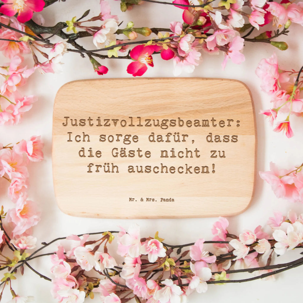 Frühstücksbrett Spruch Justizvollzugsbeamter: Ich sorge dafür, dass die Gäste nicht zu früh auschecken! Frühstücksbrett, Holzbrett, Schneidebrett, Schneidebrett Holz, Frühstücksbrettchen, Küchenbrett, Beruf, Ausbildung, Jubiläum, Abschied, Rente, Kollege, Kollegin, Geschenk, Schenken, Arbeitskollege, Mitarbeiter, Firma, Danke, Dankeschön