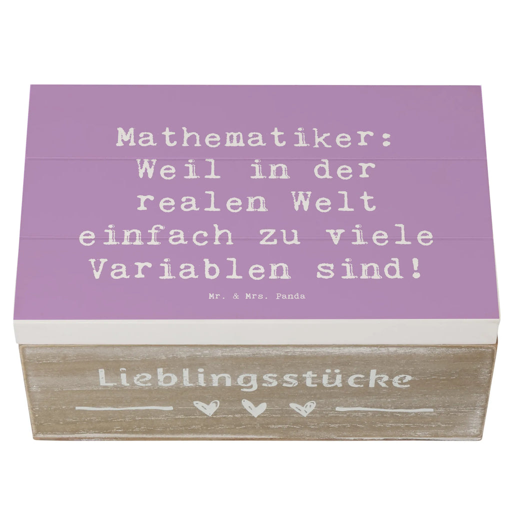 Holzkiste Spruch Mathematiker: Weil in der realen Welt einfach zu viele Variablen sind! Holzkiste, Kiste, Schatzkiste, Truhe, Schatulle, XXL, Erinnerungsbox, Erinnerungskiste, Dekokiste, Aufbewahrungsbox, Geschenkbox, Geschenkdose, Beruf, Ausbildung, Jubiläum, Abschied, Rente, Kollege, Kollegin, Geschenk, Schenken, Arbeitskollege, Mitarbeiter, Firma, Danke, Dankeschön