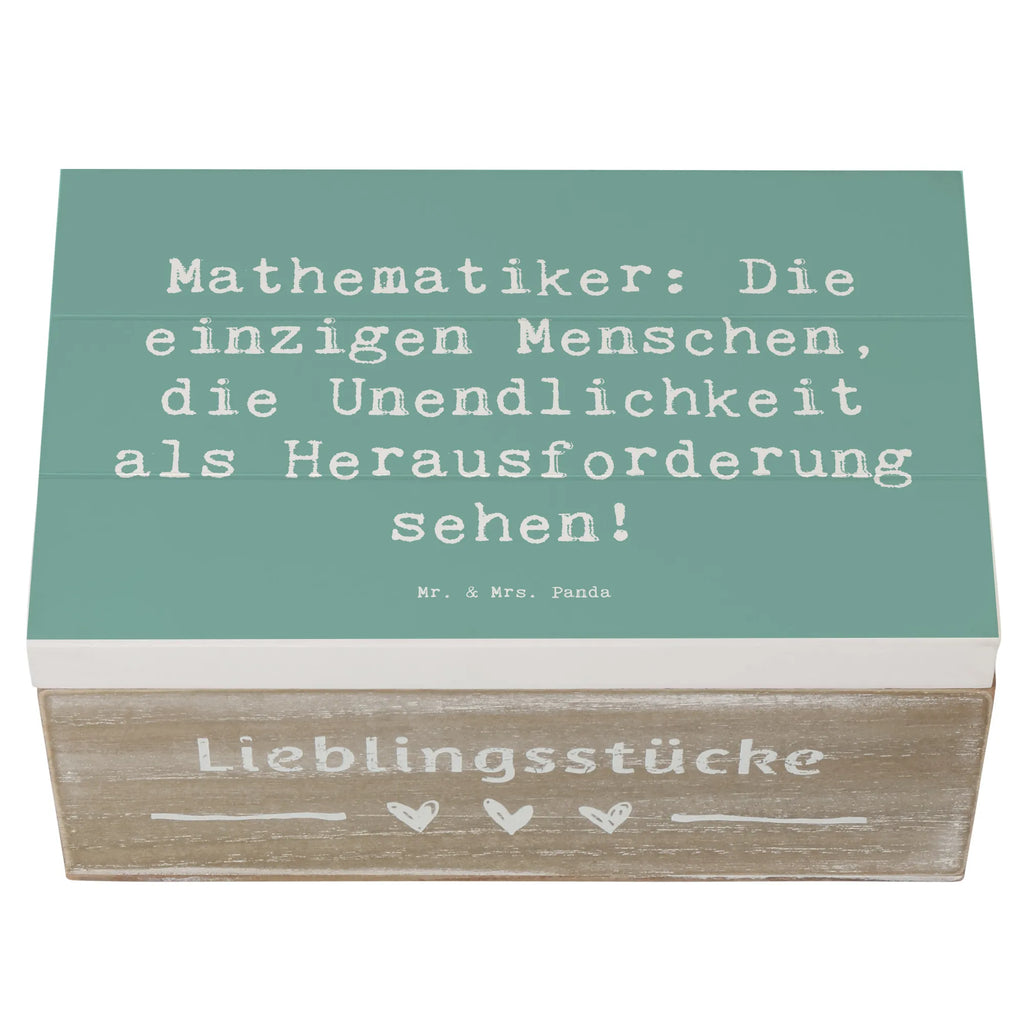 Holzkiste Spruch Mathematiker: Die einzigen Menschen, die Unendlichkeit als Herausforderung sehen! Holzkiste, Kiste, Schatzkiste, Truhe, Schatulle, XXL, Erinnerungsbox, Erinnerungskiste, Dekokiste, Aufbewahrungsbox, Geschenkbox, Geschenkdose, Beruf, Ausbildung, Jubiläum, Abschied, Rente, Kollege, Kollegin, Geschenk, Schenken, Arbeitskollege, Mitarbeiter, Firma, Danke, Dankeschön