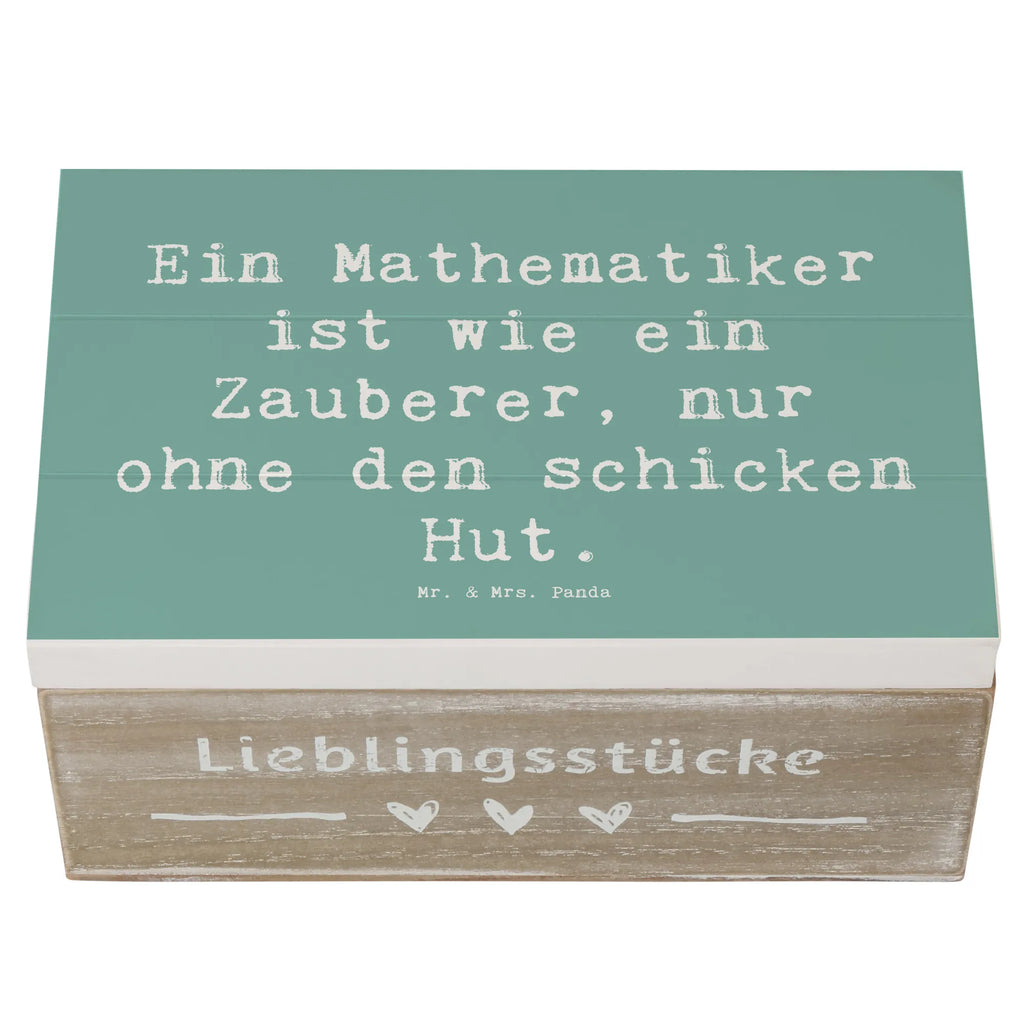 Holzkiste Spruch Ein Mathematiker ist wie ein Zauberer, nur ohne den schicken Hut. Holzkiste, Kiste, Schatzkiste, Truhe, Schatulle, XXL, Erinnerungsbox, Erinnerungskiste, Dekokiste, Aufbewahrungsbox, Geschenkbox, Geschenkdose, Beruf, Ausbildung, Jubiläum, Abschied, Rente, Kollege, Kollegin, Geschenk, Schenken, Arbeitskollege, Mitarbeiter, Firma, Danke, Dankeschön
