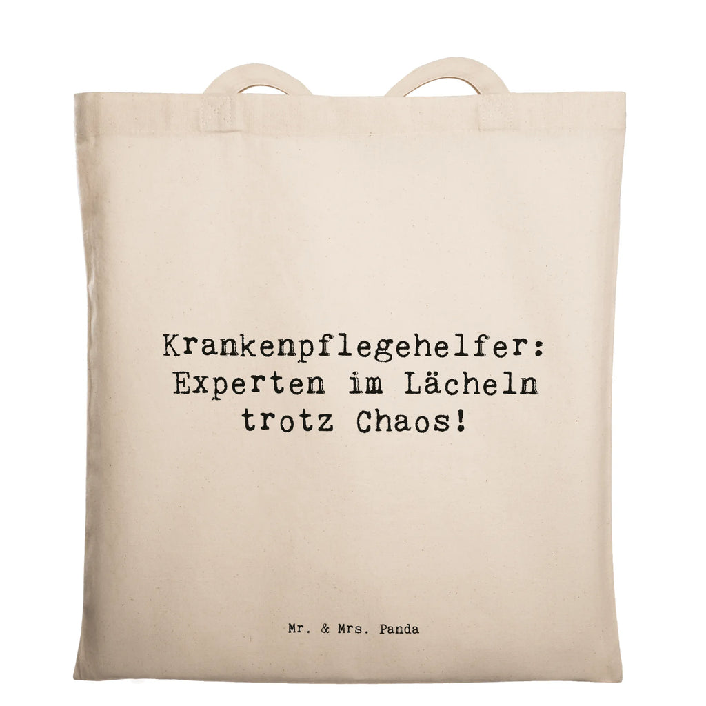 Tragetasche Spruch Krankenpflegehelfer Lächeln Beuteltasche, Beutel, Einkaufstasche, Jutebeutel, Stoffbeutel, Tasche, Shopper, Umhängetasche, Strandtasche, Schultertasche, Stofftasche, Tragetasche, Badetasche, Jutetasche, Einkaufstüte, Laptoptasche, Beruf, Ausbildung, Jubiläum, Abschied, Rente, Kollege, Kollegin, Geschenk, Schenken, Arbeitskollege, Mitarbeiter, Firma, Danke, Dankeschön