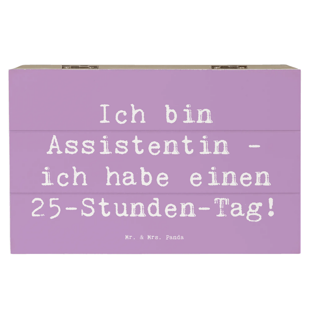 Holzkiste Spruch Ich bin Assistentin - ich habe einen 25-Stunden-Tag! Holzkiste, Kiste, Schatzkiste, Truhe, Schatulle, XXL, Erinnerungsbox, Erinnerungskiste, Dekokiste, Aufbewahrungsbox, Geschenkbox, Geschenkdose, Beruf, Ausbildung, Jubiläum, Abschied, Rente, Kollege, Kollegin, Geschenk, Schenken, Arbeitskollege, Mitarbeiter, Firma, Danke, Dankeschön