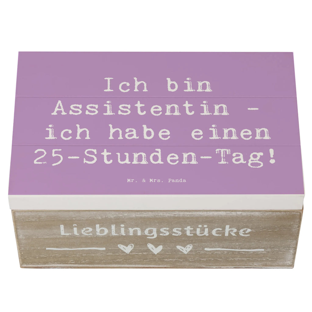 Holzkiste Spruch Ich bin Assistentin - ich habe einen 25-Stunden-Tag! Holzkiste, Kiste, Schatzkiste, Truhe, Schatulle, XXL, Erinnerungsbox, Erinnerungskiste, Dekokiste, Aufbewahrungsbox, Geschenkbox, Geschenkdose, Beruf, Ausbildung, Jubiläum, Abschied, Rente, Kollege, Kollegin, Geschenk, Schenken, Arbeitskollege, Mitarbeiter, Firma, Danke, Dankeschön