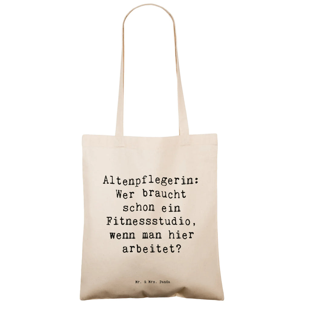 Tragetasche Spruch Altenpflegerin Fitness Beuteltasche, Beutel, Einkaufstasche, Jutebeutel, Stoffbeutel, Tasche, Shopper, Umhängetasche, Strandtasche, Schultertasche, Stofftasche, Tragetasche, Badetasche, Jutetasche, Einkaufstüte, Laptoptasche, Beruf, Ausbildung, Jubiläum, Abschied, Rente, Kollege, Kollegin, Geschenk, Schenken, Arbeitskollege, Mitarbeiter, Firma, Danke, Dankeschön