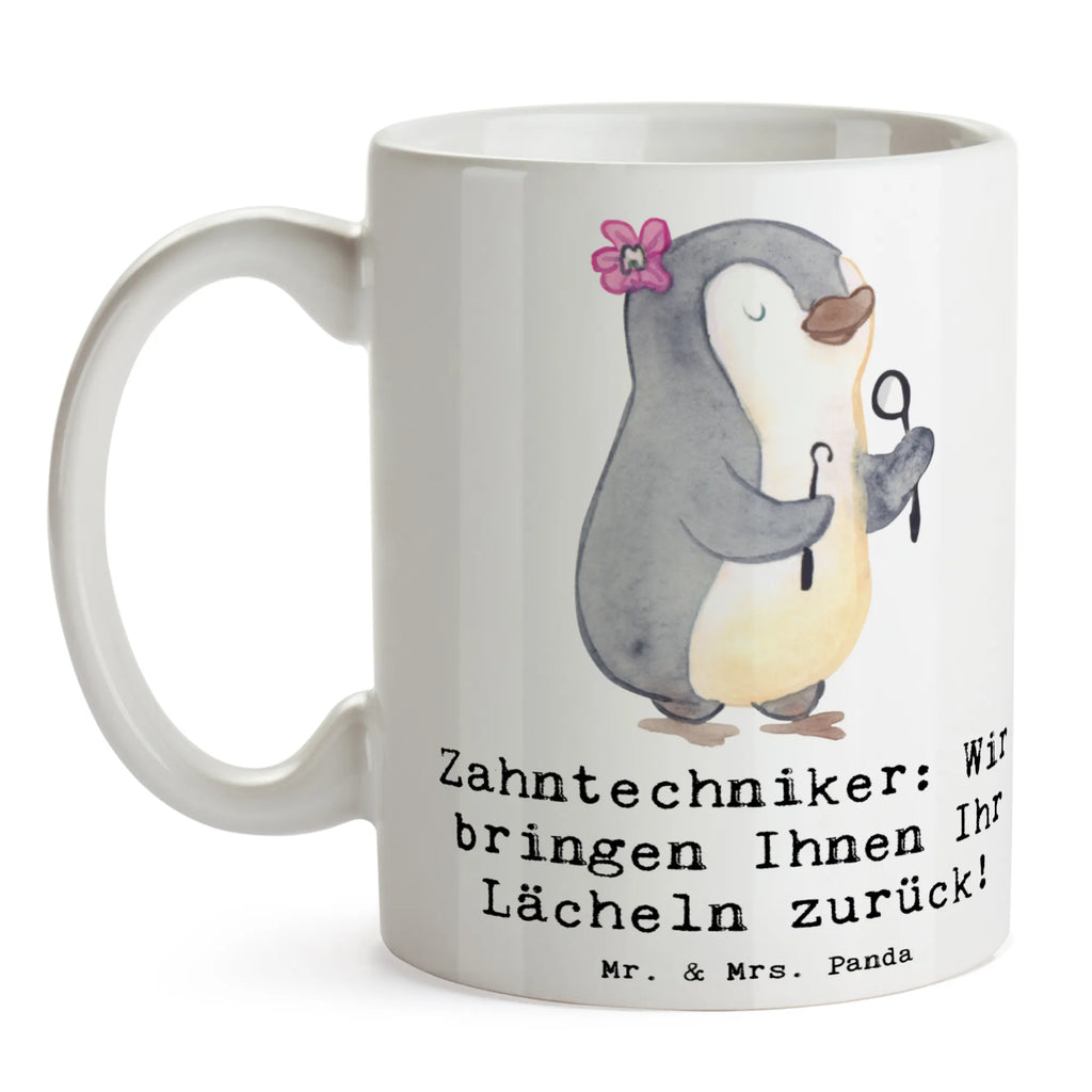 Tasse Zahntechniker: Wir bringen Ihnen Ihr Lächeln zurück! Tasse, Kaffeetasse, Teetasse, Becher, Kaffeebecher, Teebecher, Keramiktasse, Porzellantasse, Büro Tasse, Geschenk Tasse, Tasse Sprüche, Tasse Motive, Kaffeetassen, Tasse bedrucken, Designer Tasse, Cappuccino Tassen, Schöne Teetassen, Beruf, Ausbildung, Jubiläum, Abschied, Rente, Kollege, Kollegin, Geschenk, Schenken, Arbeitskollege, Mitarbeiter, Firma, Danke, Dankeschön