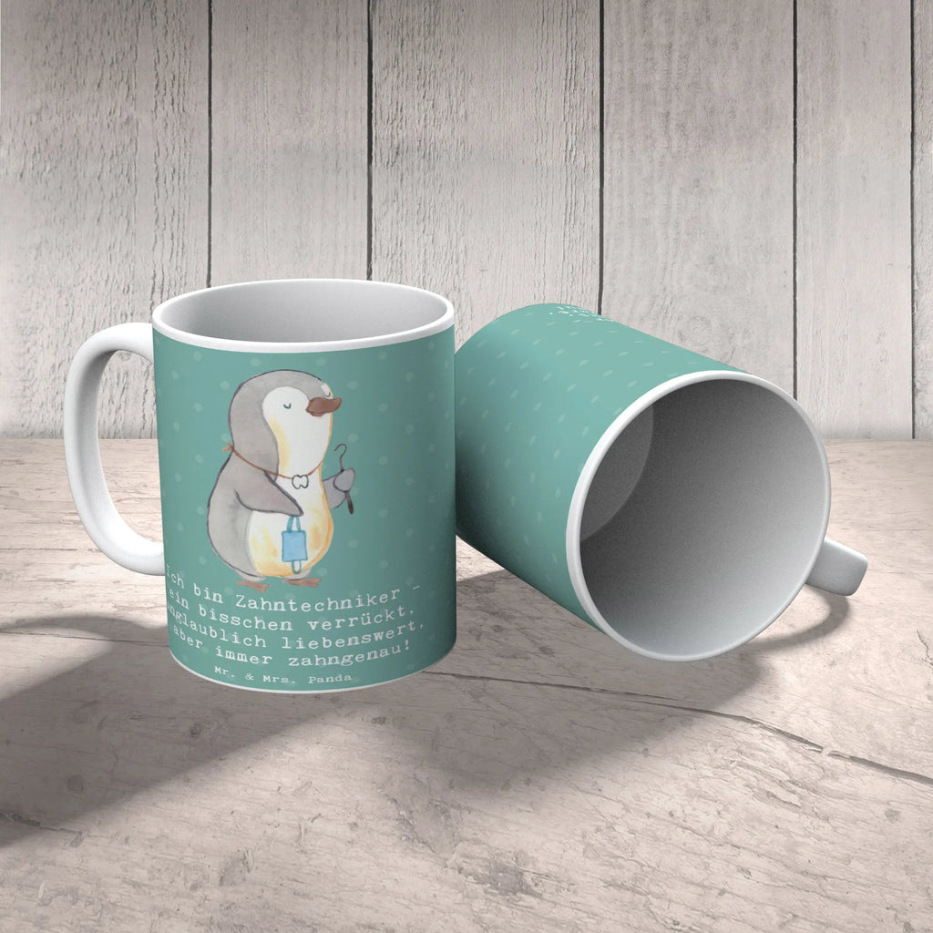 Mug Ich bin Zahntechniker - ein bisschen verrückt, unglaublich liebenswert, aber immer zahngenau! Tasse, Kaffeetasse, Teetasse, Becher, Kaffeebecher, Teebecher, Keramiktasse, Porzellantasse, Büro Tasse, Geschenk Tasse, Tasse Sprüche, Tasse Motive, Kaffeetassen, Tasse bedrucken, Designer Tasse, Cappuccino Tassen, Schöne Teetassen, Beruf, Ausbildung, Jubiläum, Abschied, Rente, Kollege, Kollegin, Geschenk, Schenken, Arbeitskollege, Mitarbeiter, Firma, Danke, Dankeschön