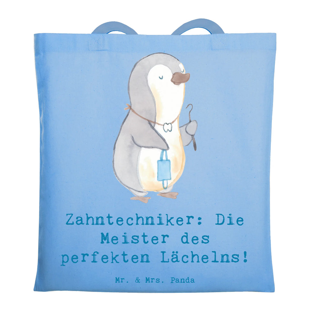 Tragetasche Zahntechniker: Die Meister des perfekten Lächelns! Beuteltasche, Beutel, Einkaufstasche, Jutebeutel, Stoffbeutel, Tasche, Shopper, Umhängetasche, Strandtasche, Schultertasche, Stofftasche, Tragetasche, Badetasche, Jutetasche, Einkaufstüte, Laptoptasche, Beruf, Ausbildung, Jubiläum, Abschied, Rente, Kollege, Kollegin, Geschenk, Schenken, Arbeitskollege, Mitarbeiter, Firma, Danke, Dankeschön