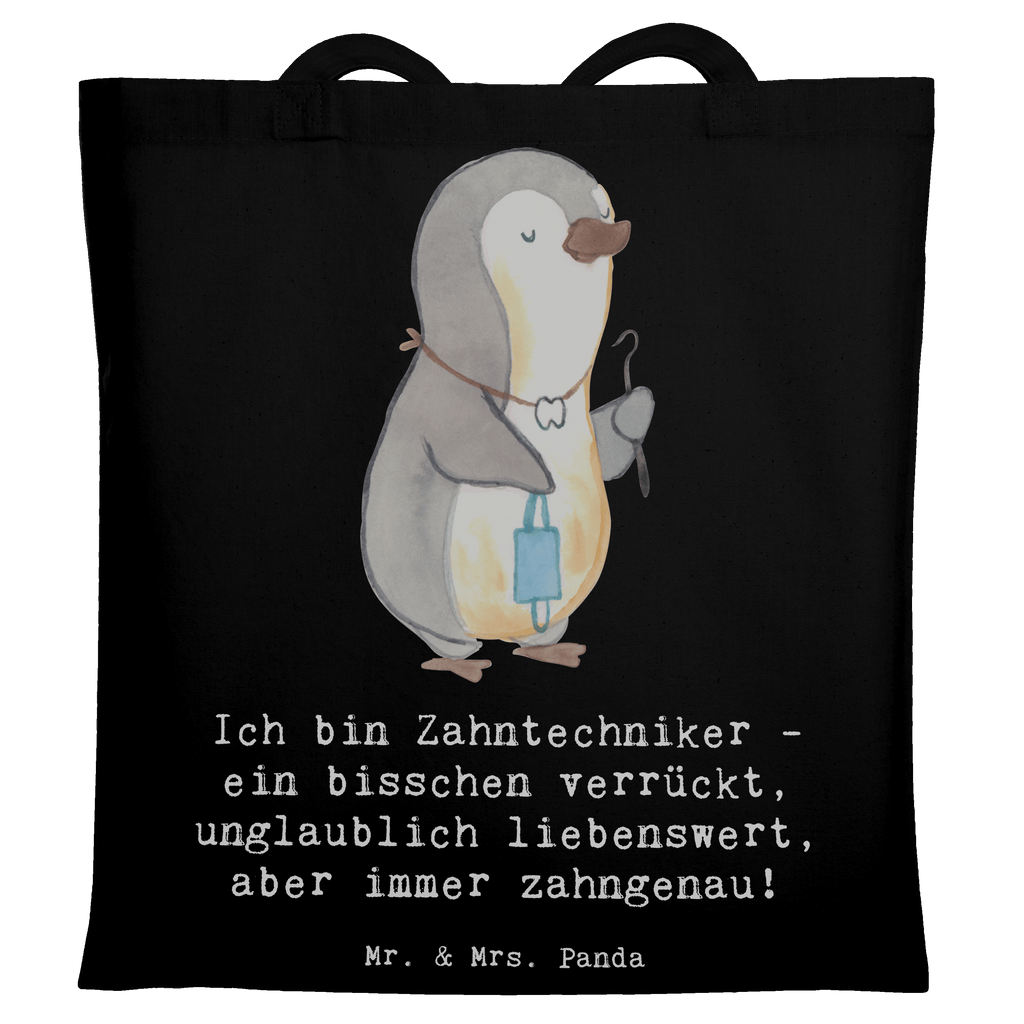 Tragetasche Ich bin Zahntechniker - ein bisschen verrückt, unglaublich liebenswert, aber immer zahngenau! Beuteltasche, Beutel, Einkaufstasche, Jutebeutel, Stoffbeutel, Tasche, Shopper, Umhängetasche, Strandtasche, Schultertasche, Stofftasche, Tragetasche, Badetasche, Jutetasche, Einkaufstüte, Laptoptasche, Beruf, Ausbildung, Jubiläum, Abschied, Rente, Kollege, Kollegin, Geschenk, Schenken, Arbeitskollege, Mitarbeiter, Firma, Danke, Dankeschön