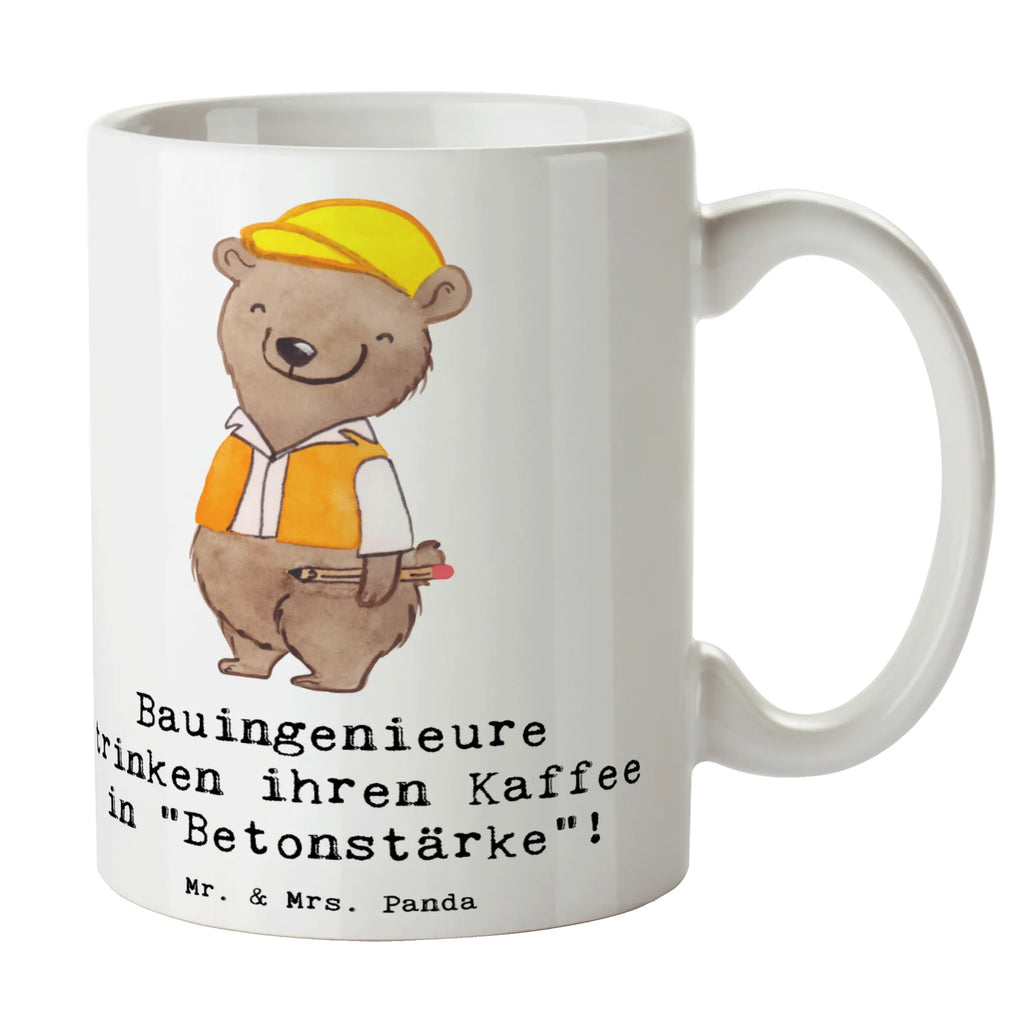 Tasse Bauingenieure trinken ihren Kaffee in "Betonstärke"! Tasse, Kaffeetasse, Teetasse, Becher, Kaffeebecher, Teebecher, Keramiktasse, Porzellantasse, Büro Tasse, Geschenk Tasse, Tasse Sprüche, Tasse Motive, Kaffeetassen, Tasse bedrucken, Designer Tasse, Cappuccino Tassen, Schöne Teetassen, Beruf, Ausbildung, Jubiläum, Abschied, Rente, Kollege, Kollegin, Geschenk, Schenken, Arbeitskollege, Mitarbeiter, Firma, Danke, Dankeschön