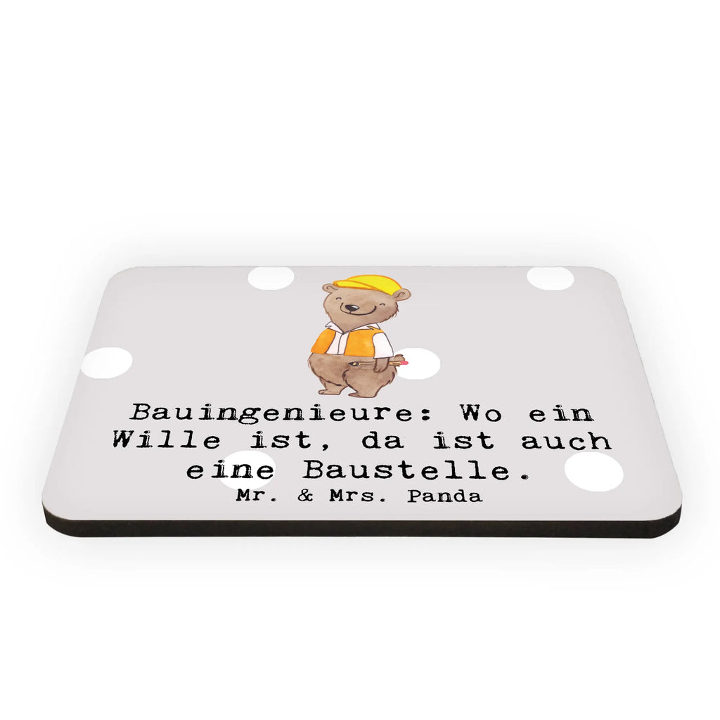 Magnet Bauingenieure: Wo ein Wille ist, da ist auch eine Baustelle. Kühlschrankmagnet, Pinnwandmagnet, Souvenir Magnet, Motivmagnete, Dekomagnet, Whiteboard Magnet, Notiz Magnet, Kühlschrank Dekoration, Beruf, Ausbildung, Jubiläum, Abschied, Rente, Kollege, Kollegin, Geschenk, Schenken, Arbeitskollege, Mitarbeiter, Firma, Danke, Dankeschön