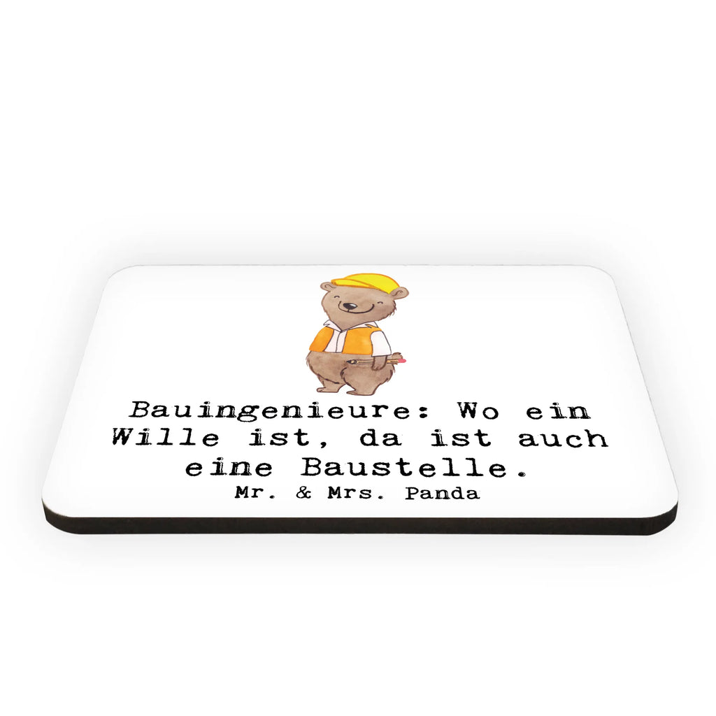 Magnet Bauingenieure: Wo ein Wille ist, da ist auch eine Baustelle. Kühlschrankmagnet, Pinnwandmagnet, Souvenir Magnet, Motivmagnete, Dekomagnet, Whiteboard Magnet, Notiz Magnet, Kühlschrank Dekoration, Beruf, Ausbildung, Jubiläum, Abschied, Rente, Kollege, Kollegin, Geschenk, Schenken, Arbeitskollege, Mitarbeiter, Firma, Danke, Dankeschön