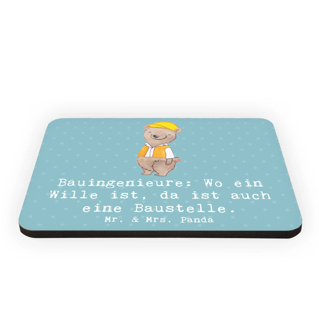 Magnet Bauingenieure: Wo ein Wille ist, da ist auch eine Baustelle. Kühlschrankmagnet, Pinnwandmagnet, Souvenir Magnet, Motivmagnete, Dekomagnet, Whiteboard Magnet, Notiz Magnet, Kühlschrank Dekoration, Beruf, Ausbildung, Jubiläum, Abschied, Rente, Kollege, Kollegin, Geschenk, Schenken, Arbeitskollege, Mitarbeiter, Firma, Danke, Dankeschön